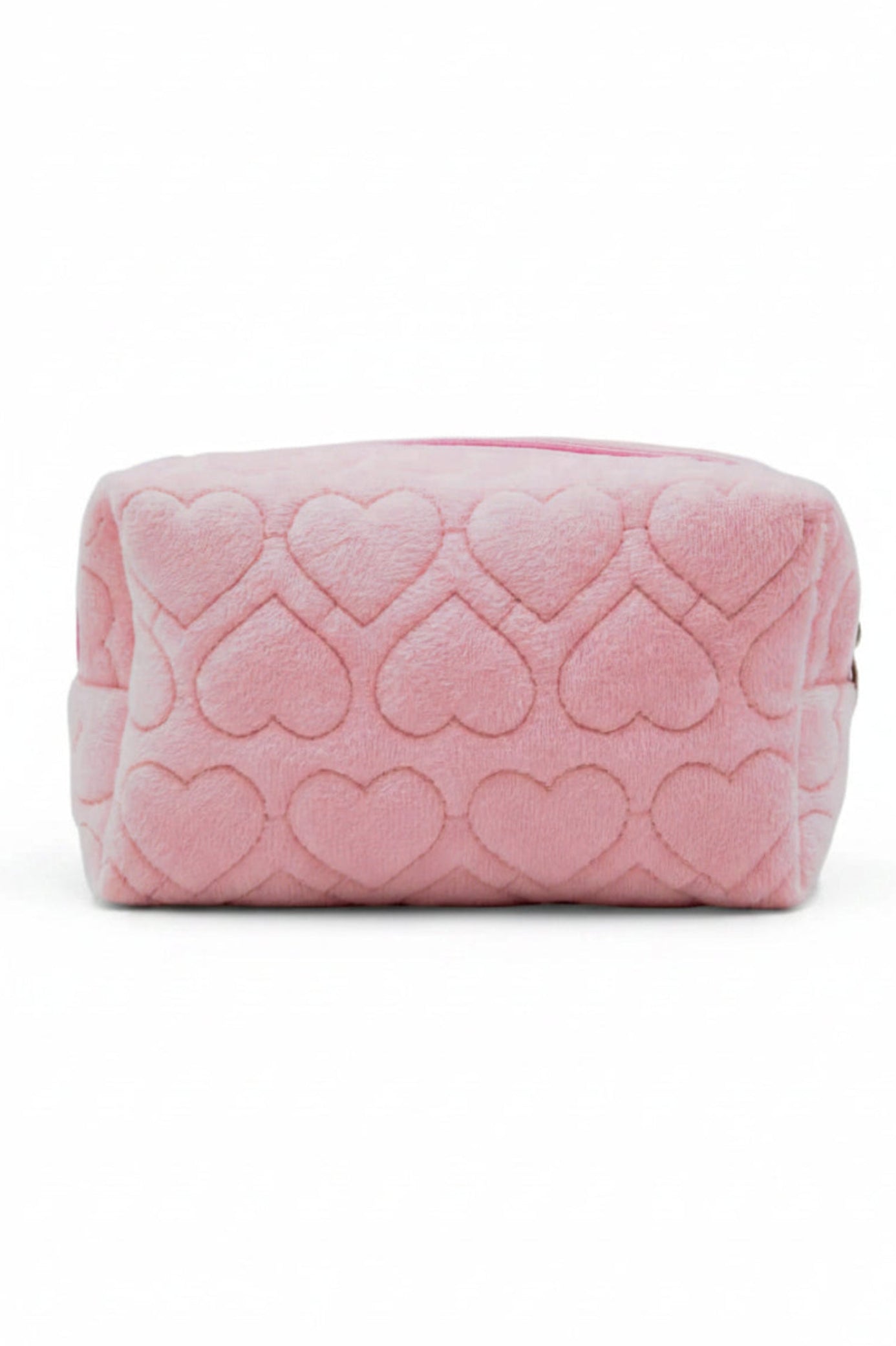 Heart Pouch Pink back view
