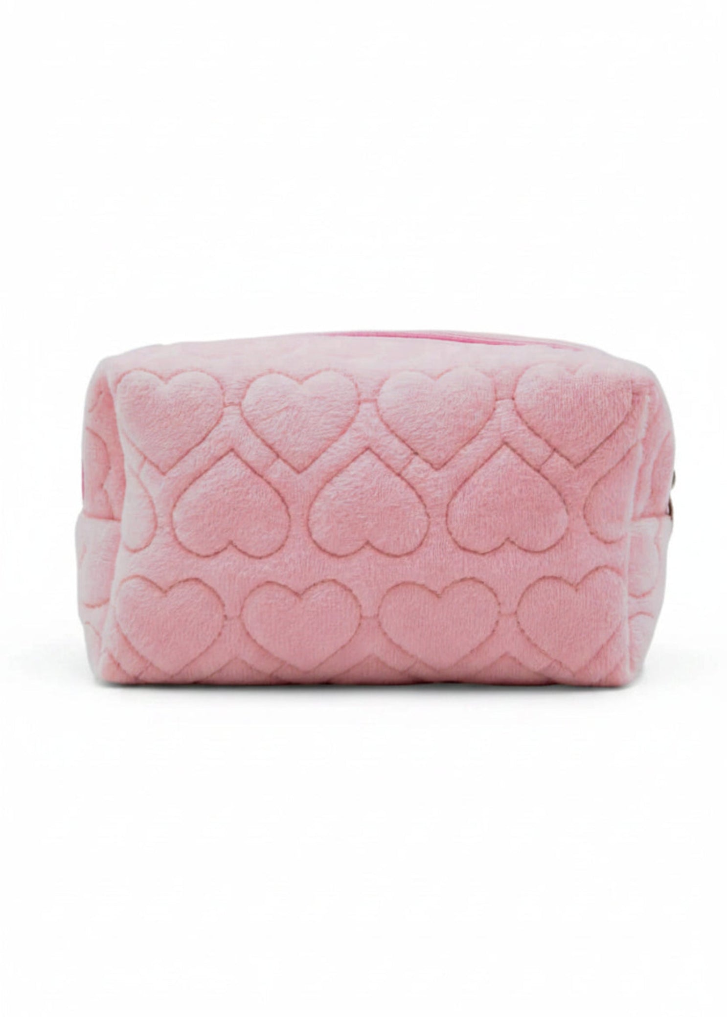 Heart Pouch Pink back view