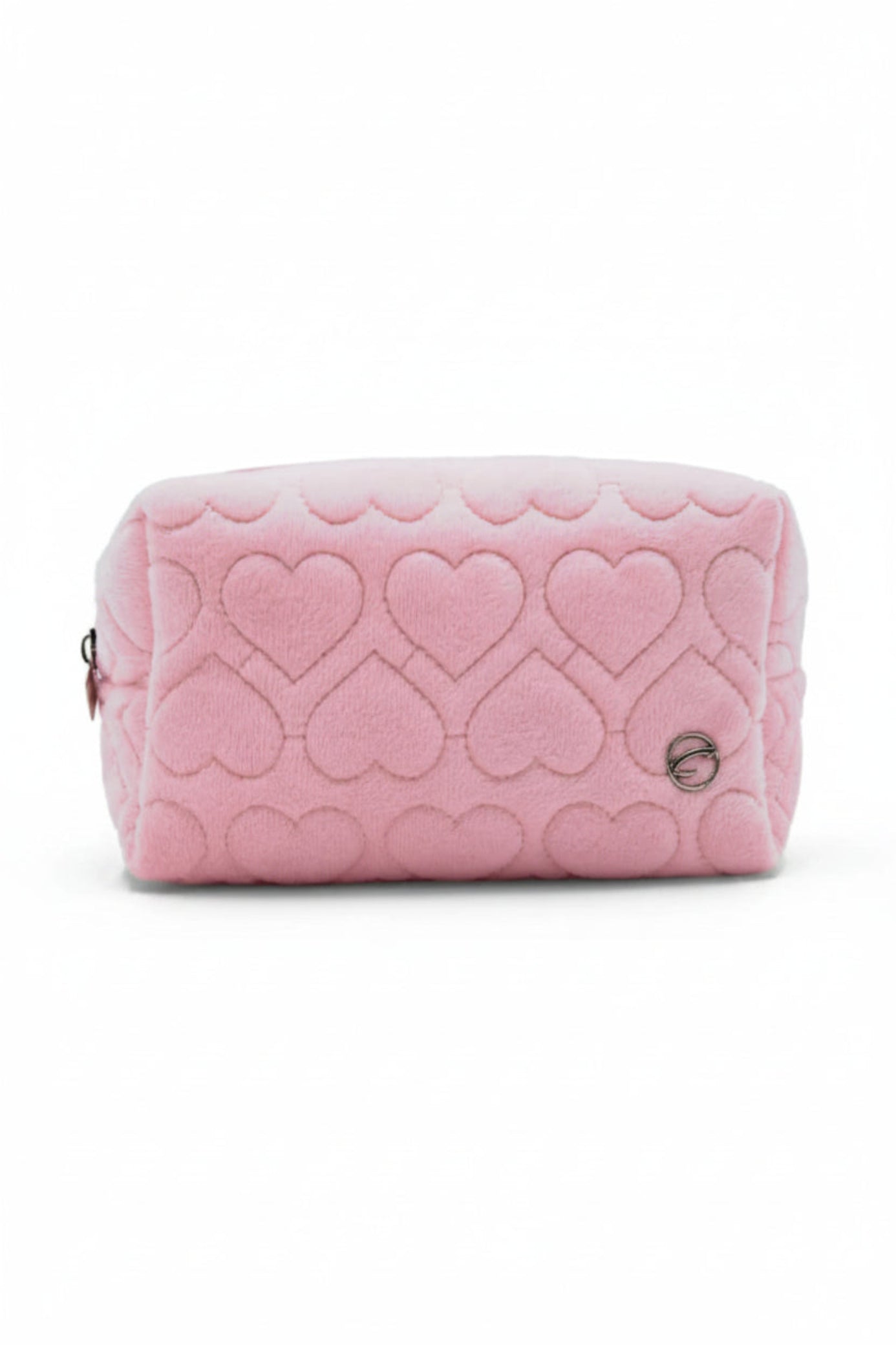Heart Pouch Pink front vie