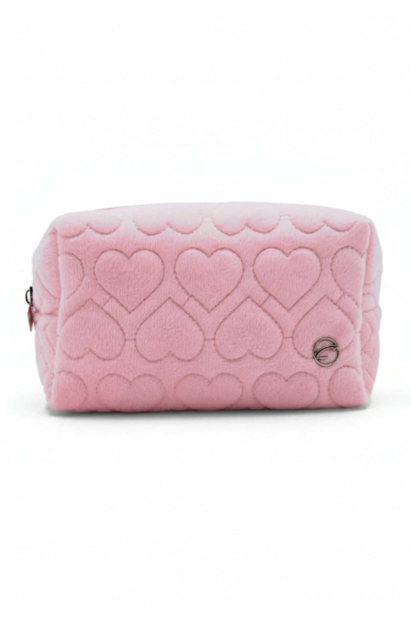 Heart Pouch Pink front vie