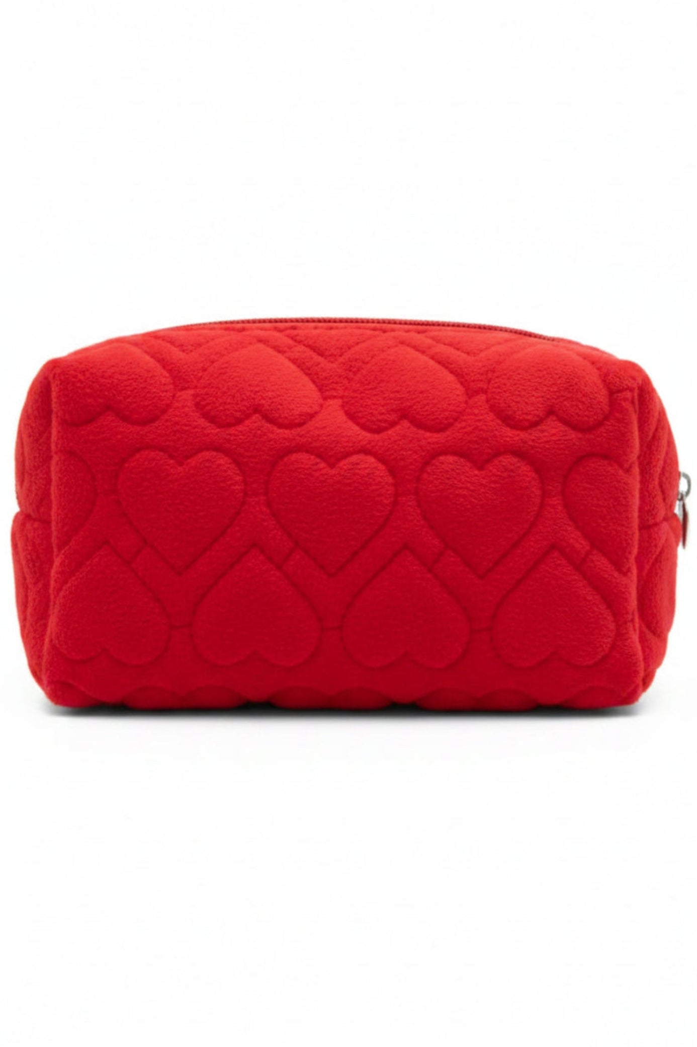 Heart Pouch Red back view
