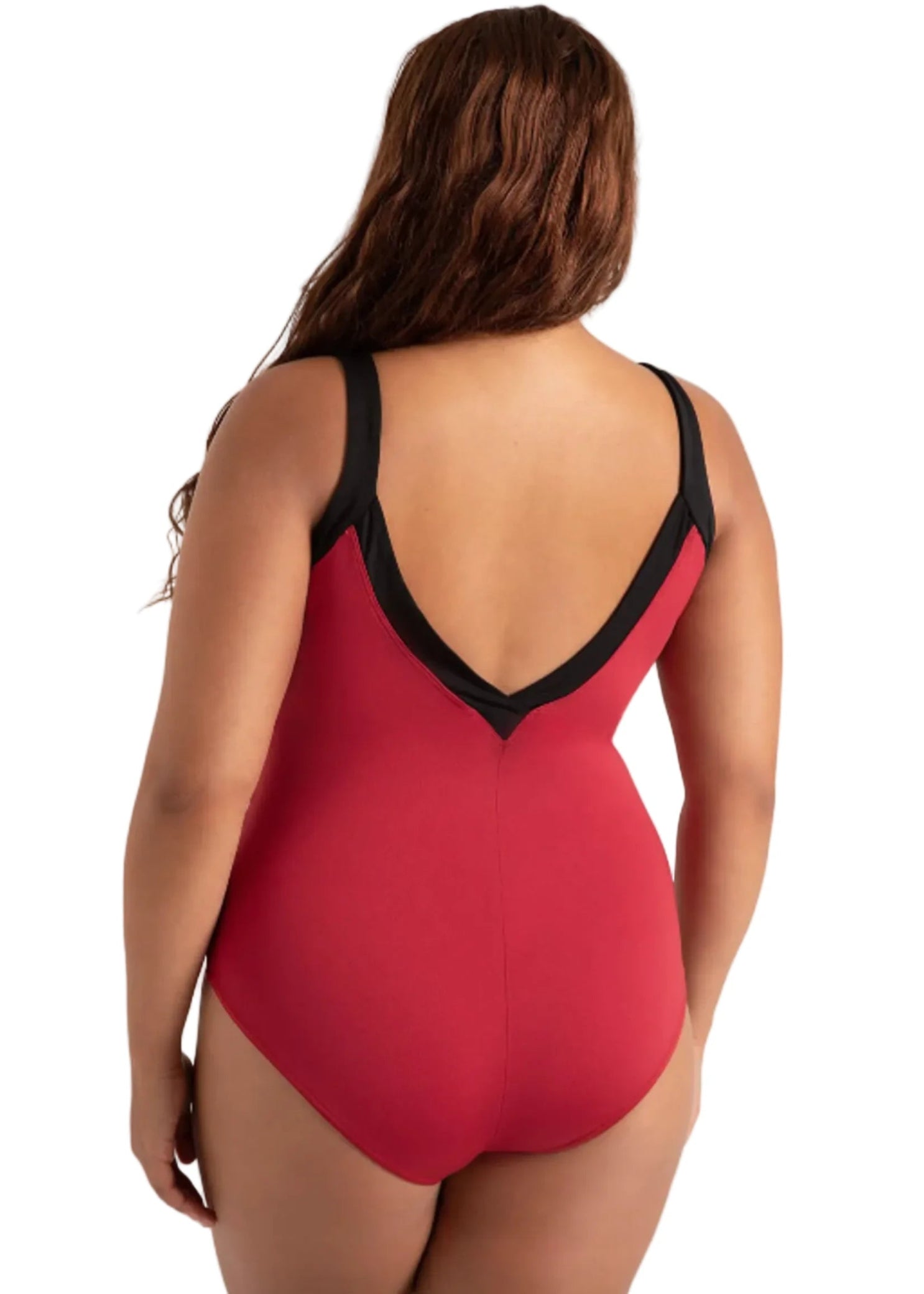 J'Adore Leotard Scarlet Smile back view
