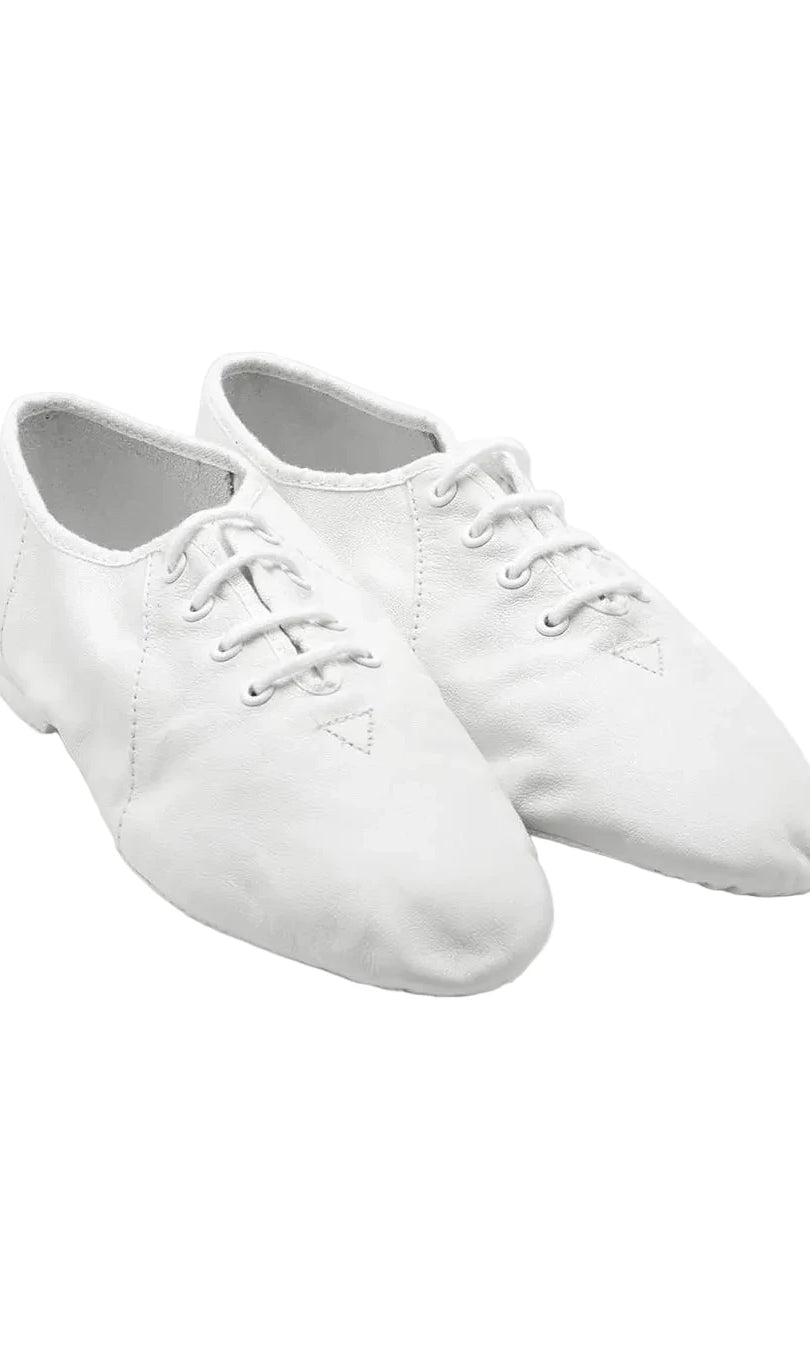 Jazz Soft Shoe – S0405L White front-side view