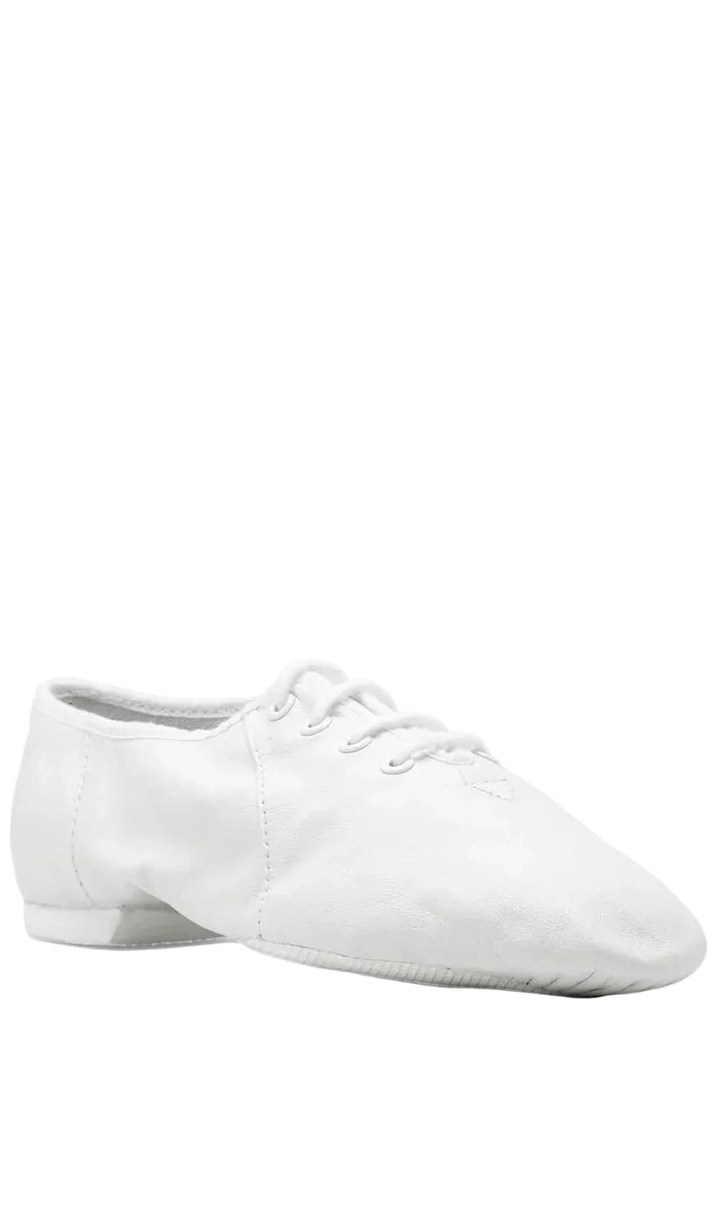 Jazz Soft Shoe – S0405L White lateral side view