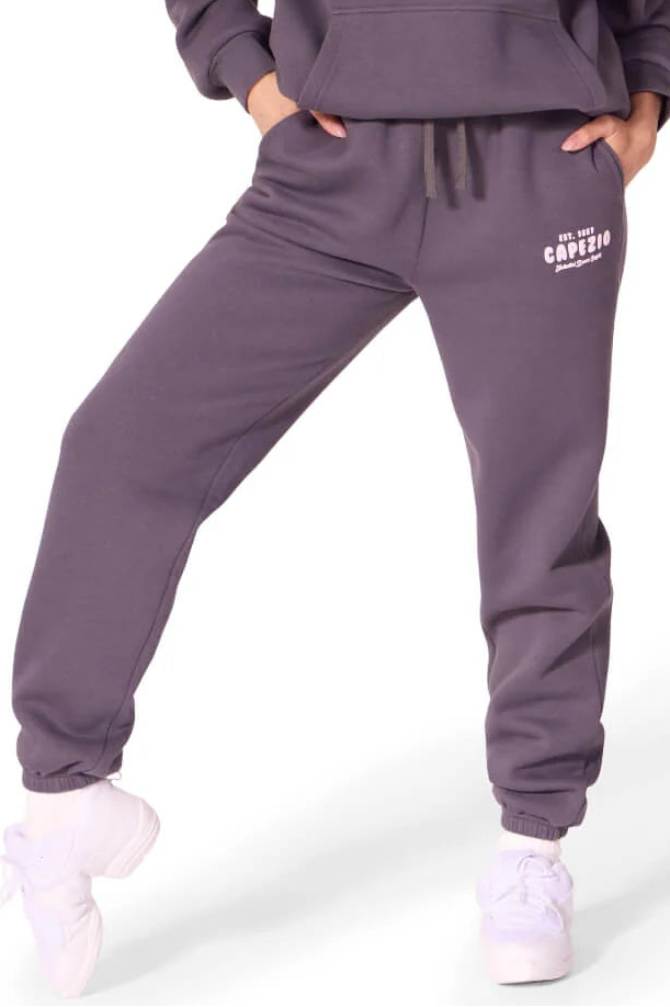 Jet Setter Jogger Acid Wash front view