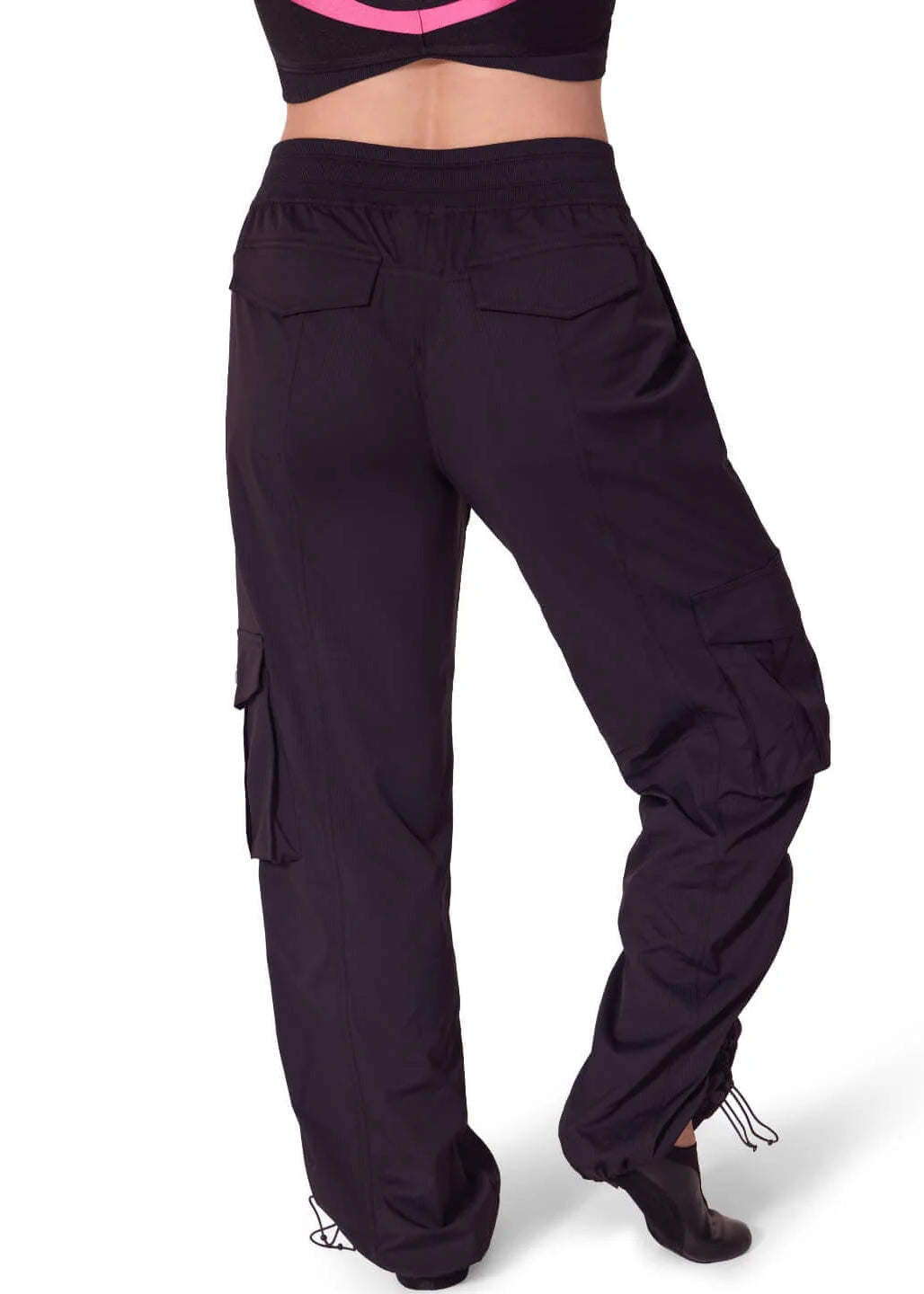 Jet Setter Jogger Black back view
