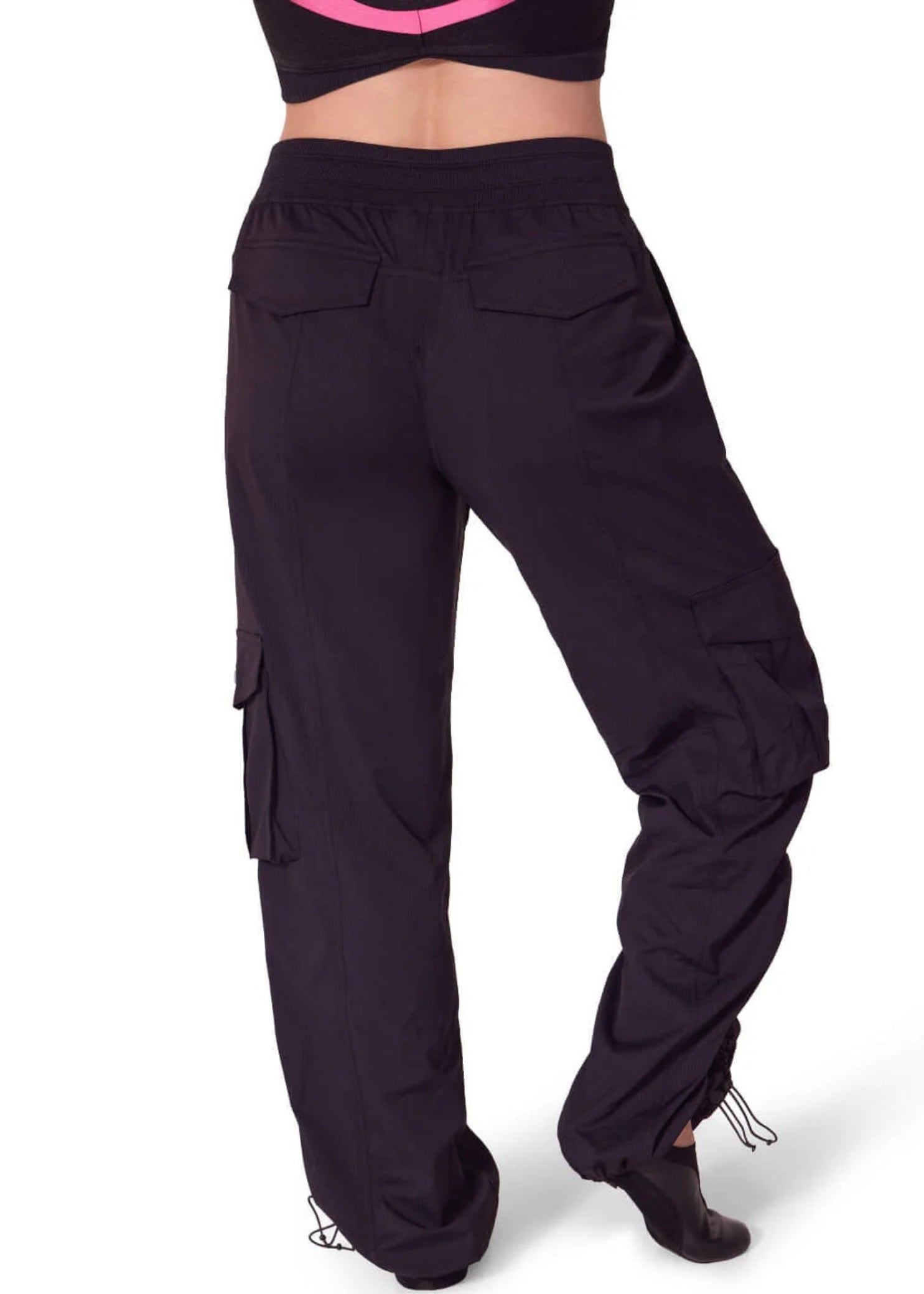 Jet Setter Jogger Black back view