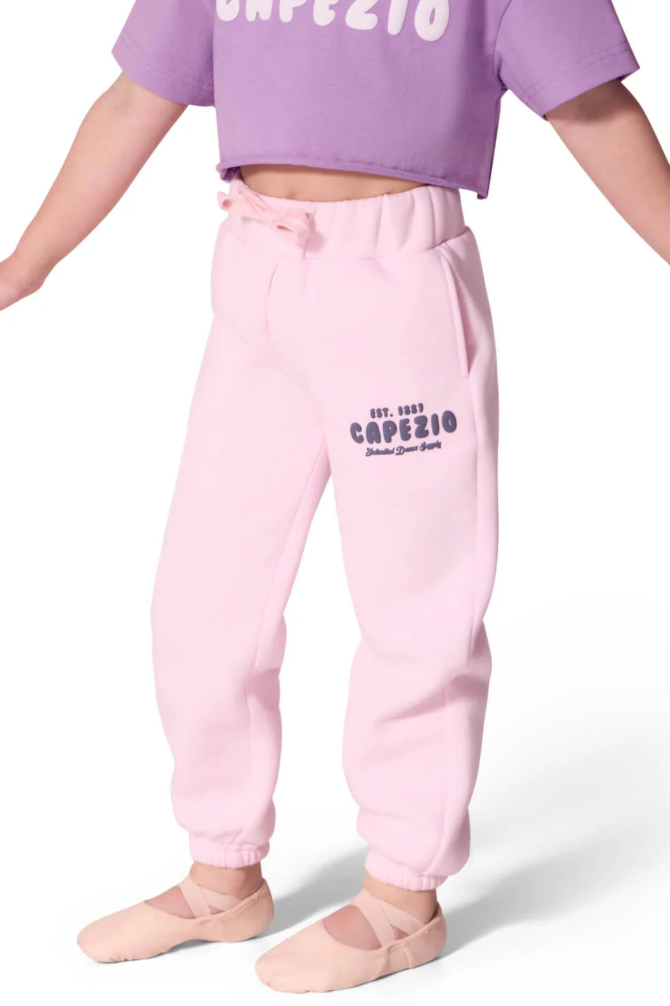 Jet Setter Jogger Ballerina Pink front view