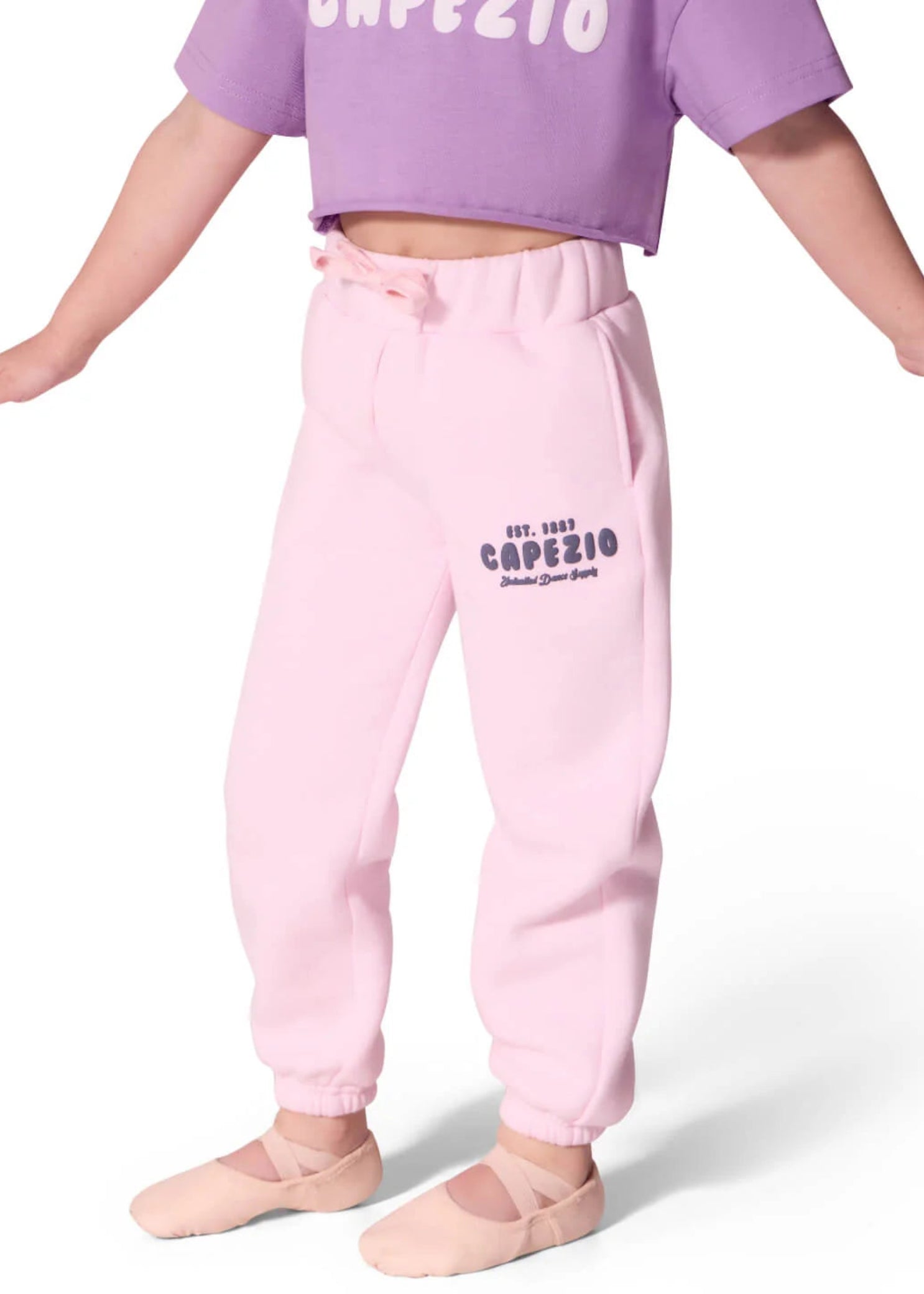 Jet Setter Jogger Ballerina Pink front view