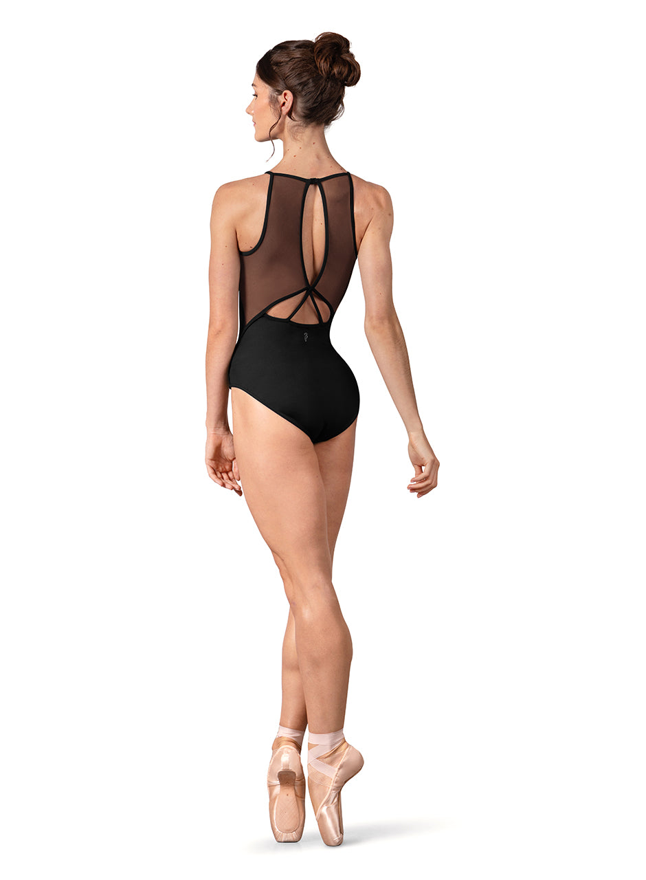 Cami Leotard Black back view