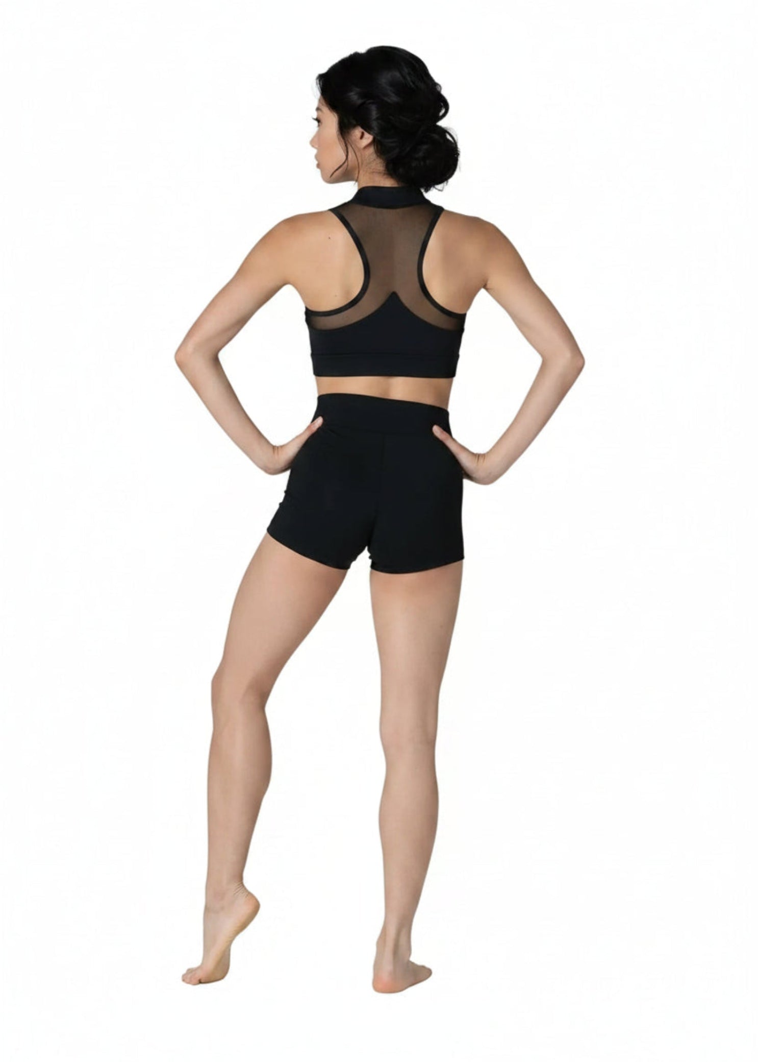 Lee Short Black back view