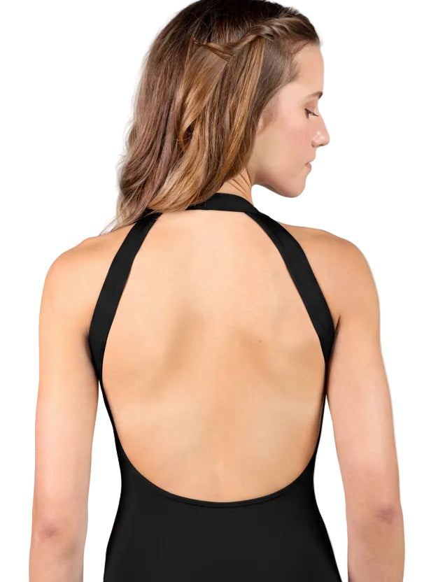 Lily Tank Leotard Black back view