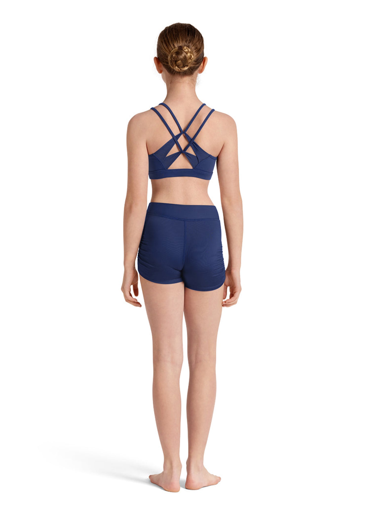 Cross Back Crop Top ink back view