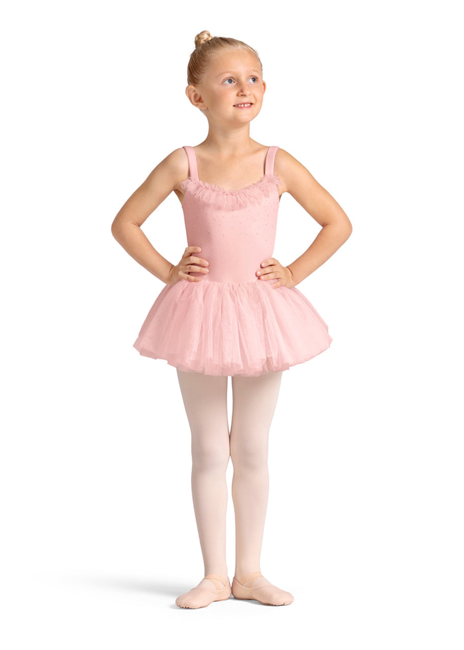 Celestia Cami Tutu Dress Pink front view