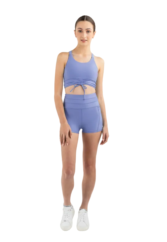 On-The-Go Short Periwinkle front view