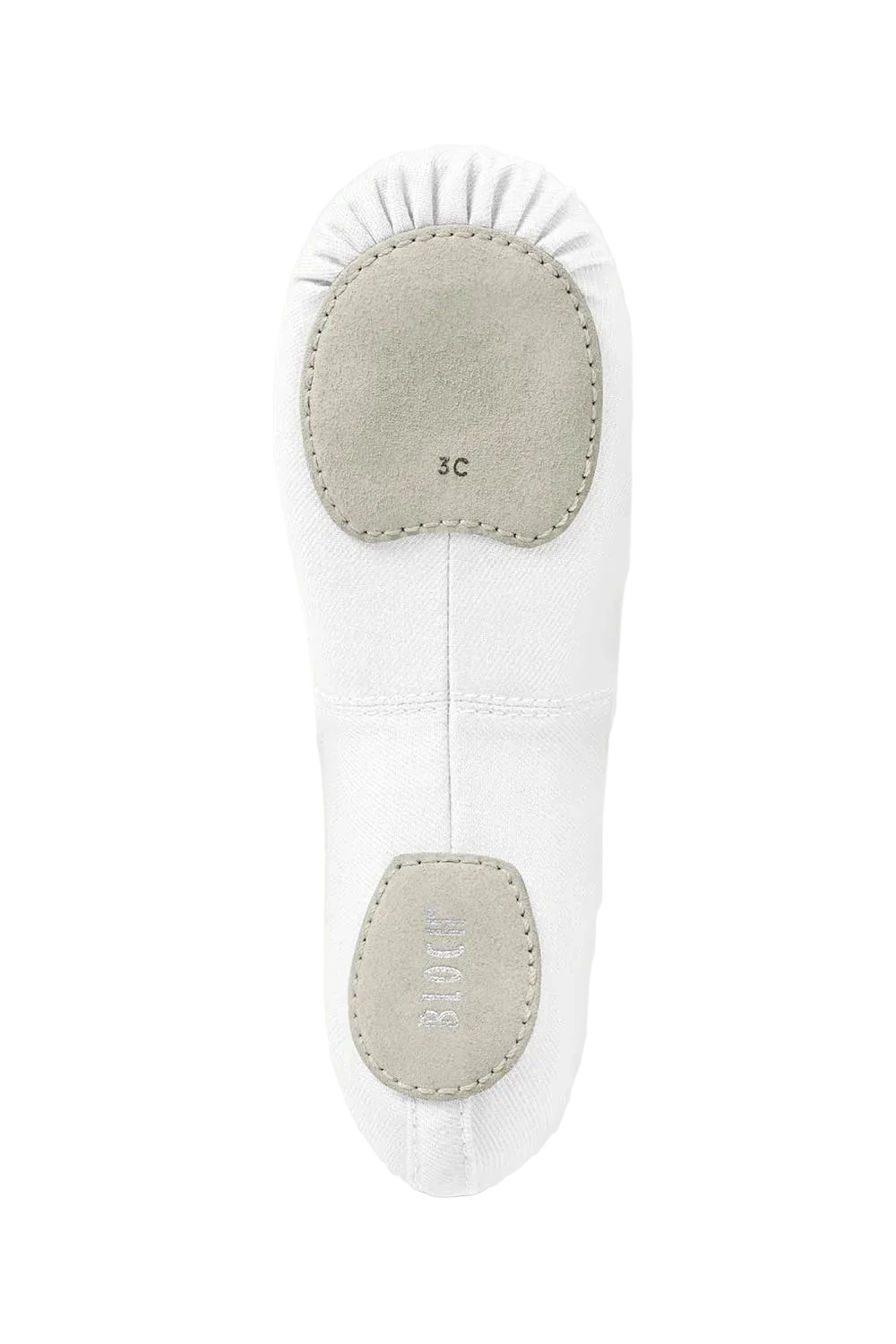 Performa Men’s Ballet Shoe – S0284M White bottom view
