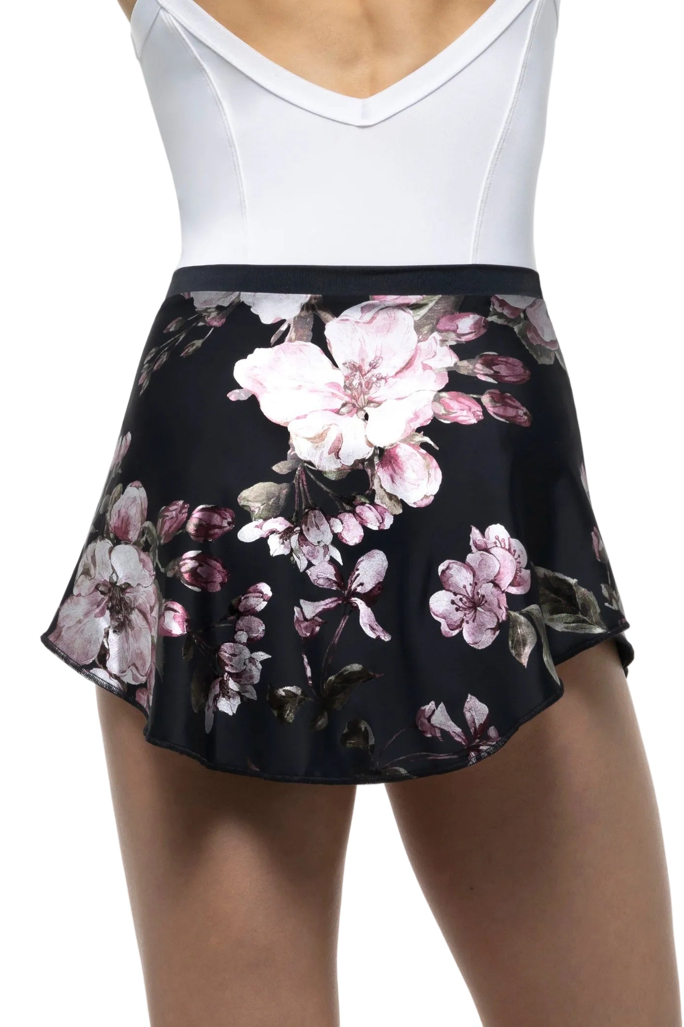 Pull-On High Low Skirt Foil back view