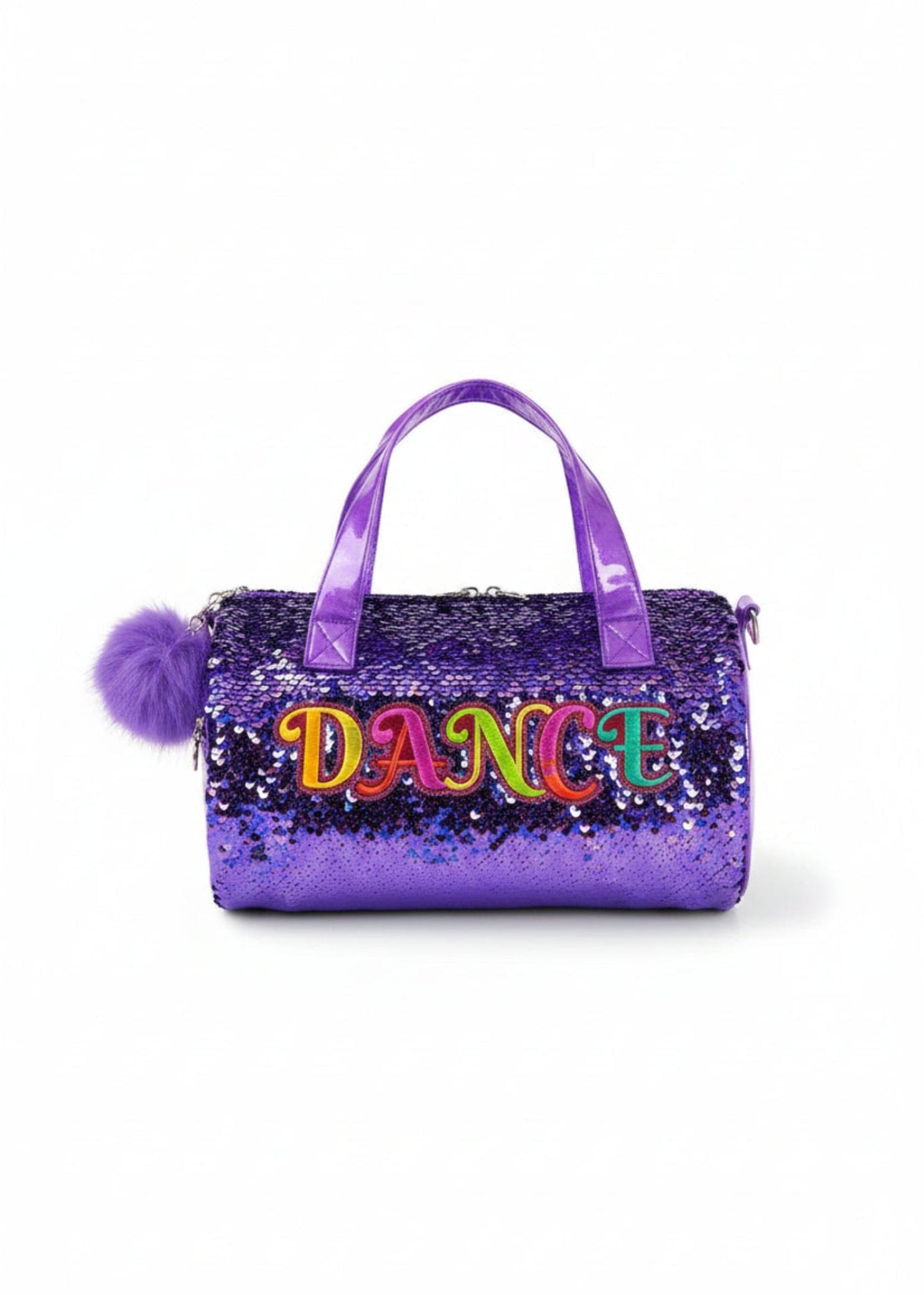 Purple Pop Duffel Purple front view