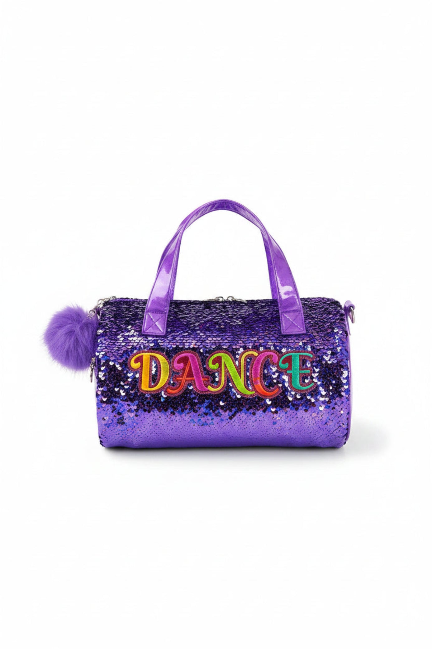 Purple Pop Duffel Purple front view