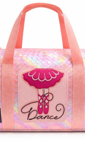 Rosie Toes Dance Duffel Pink front view