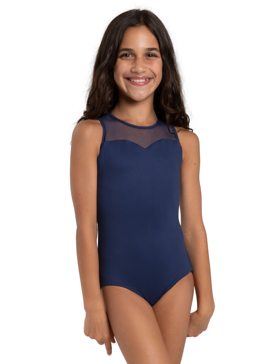 Sweetheart Leotard Navy front view
