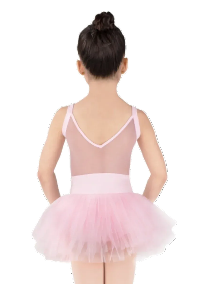 Cami Tutu Dress Pink back view