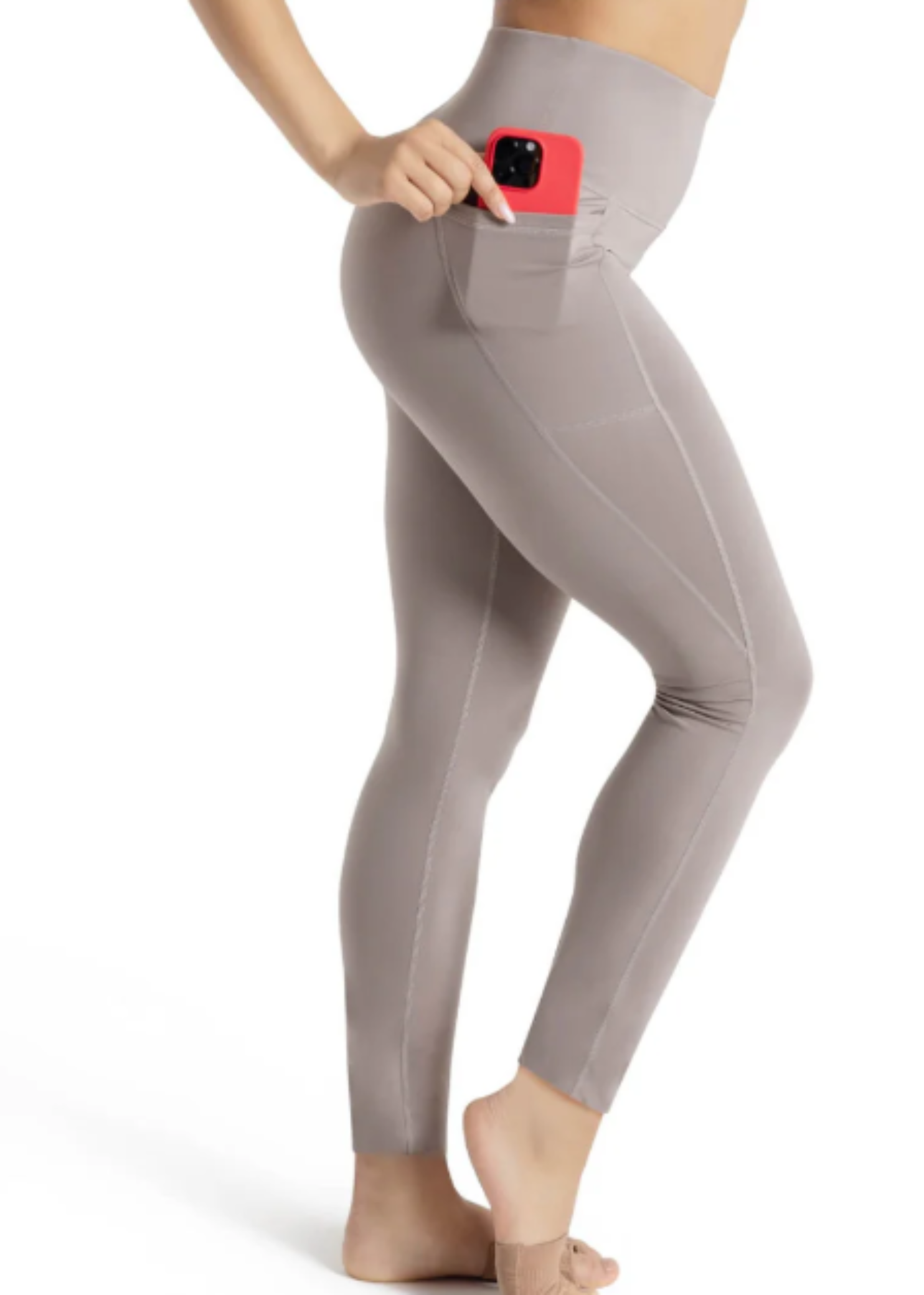 London Legging Cinder side view