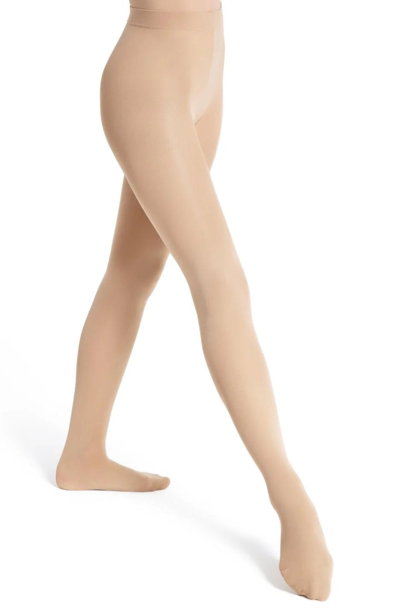 Self-Knit Waistband Transition Tight Caramel