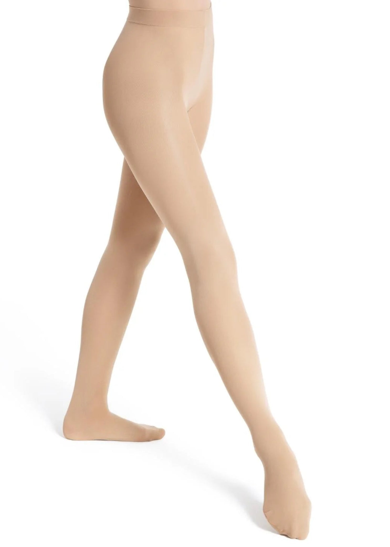 Self-Knit Waistband Transition Tight Caramel