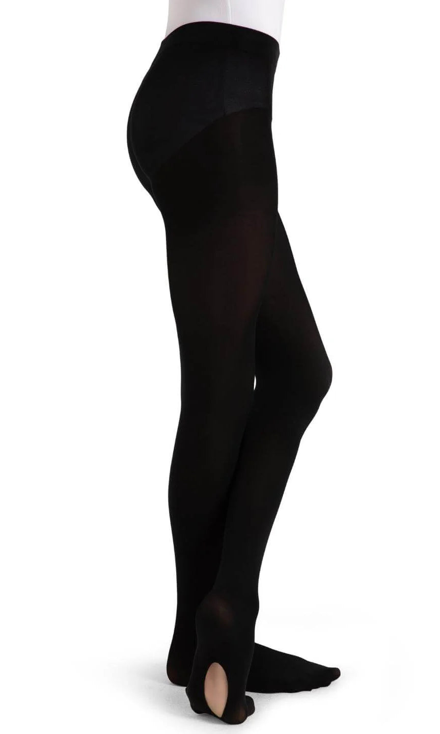 Self-Knit Waistband Transition Tight Black