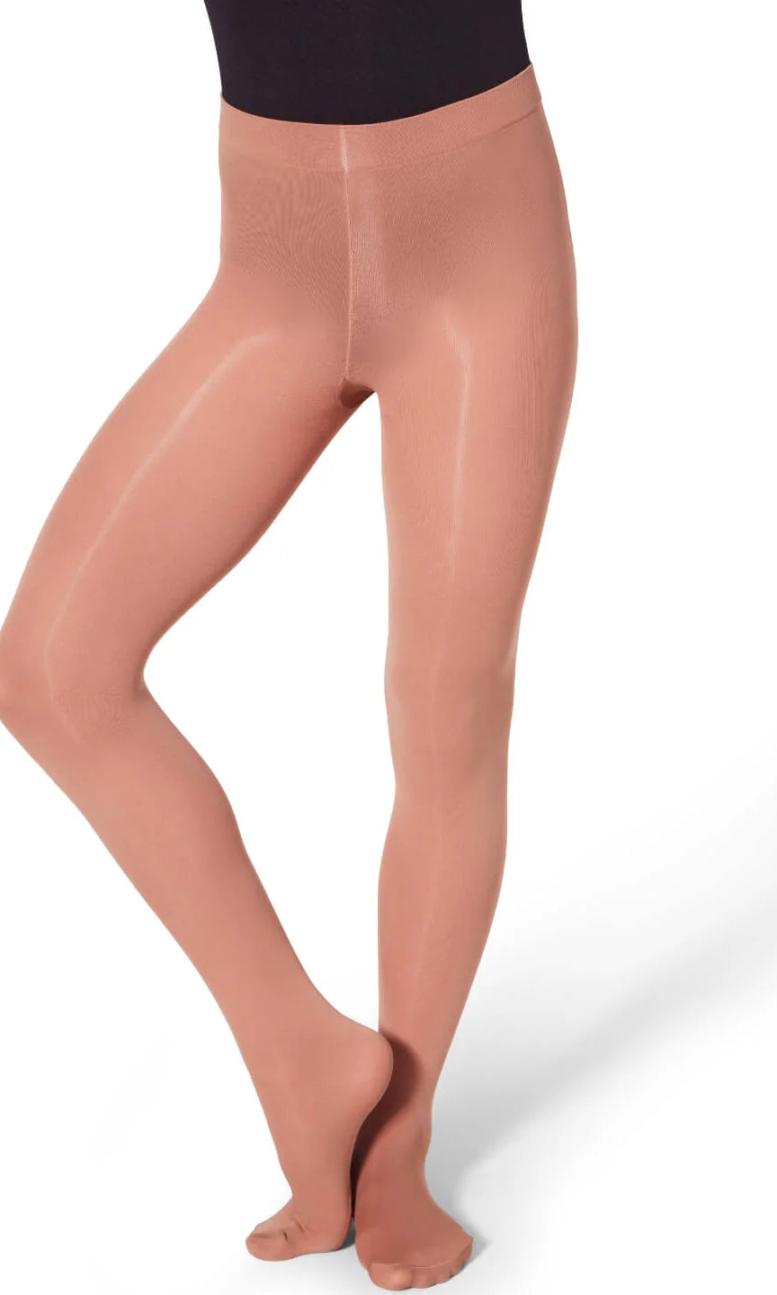 Self-Knit Waistband Transition Tight Light Suntan