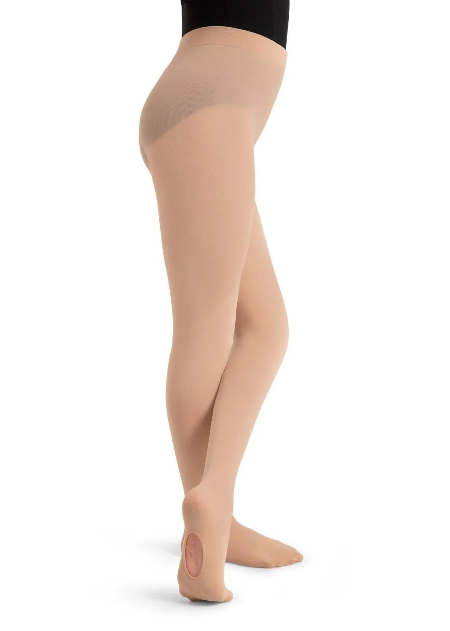 Self-Knit Waistband Transition Tight Porcelain