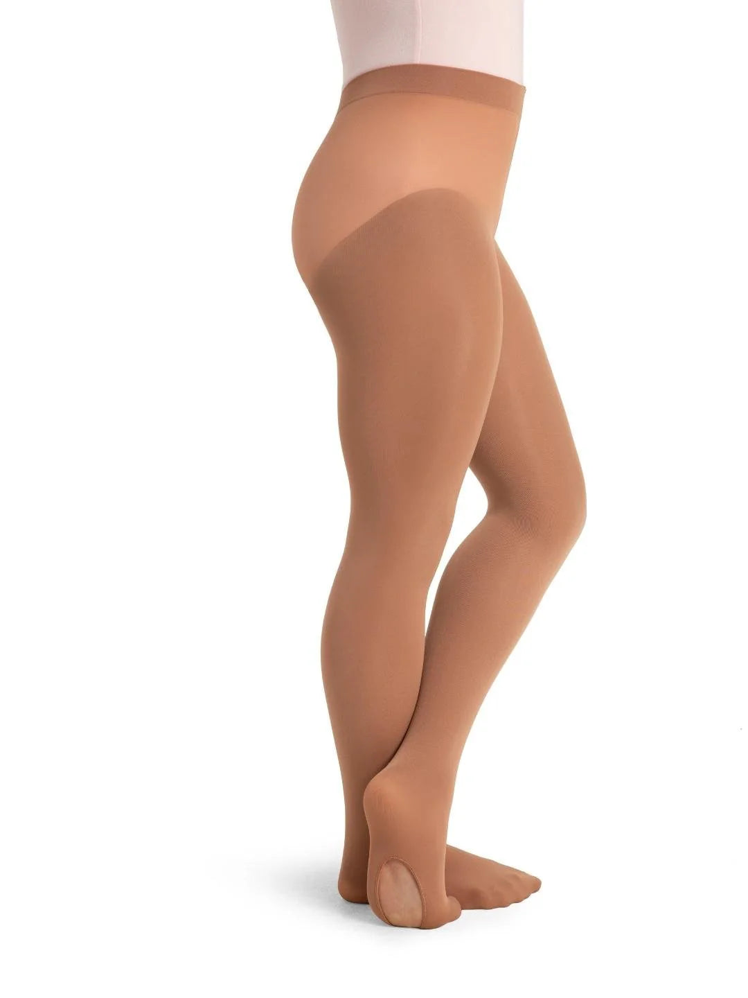 Self-Knit Waistband Transition Tight Suntan