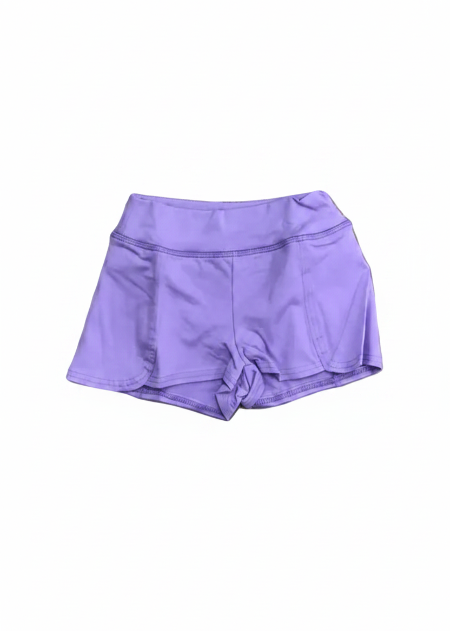 Short with Brief Vibrant Violet front view