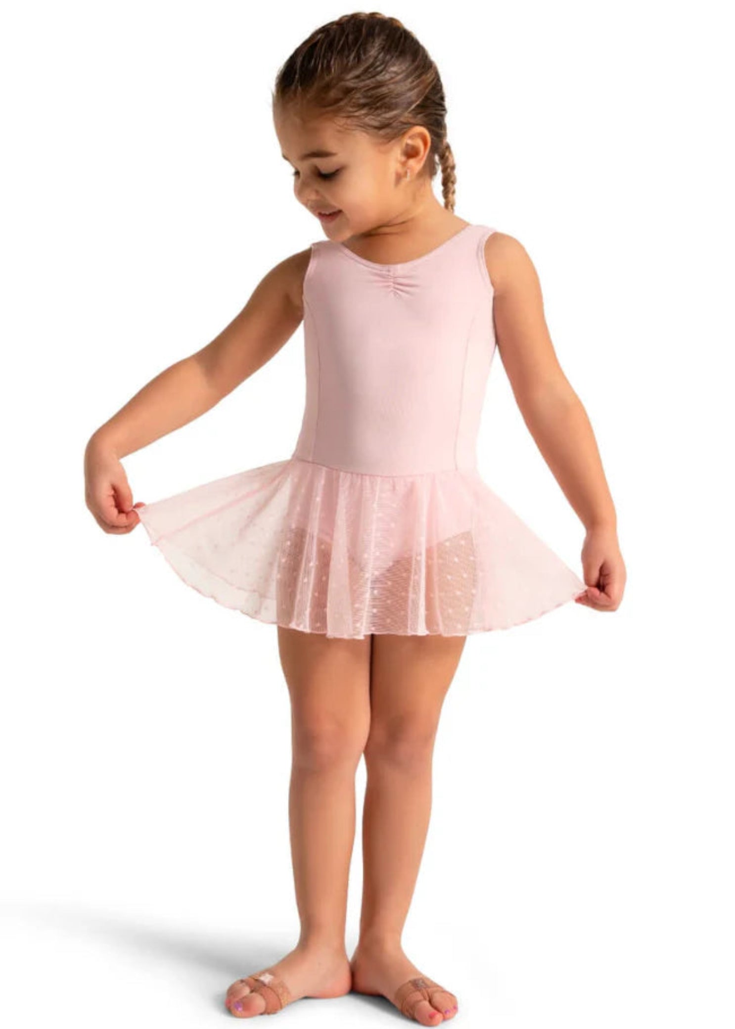 Tank Dress Pink front view