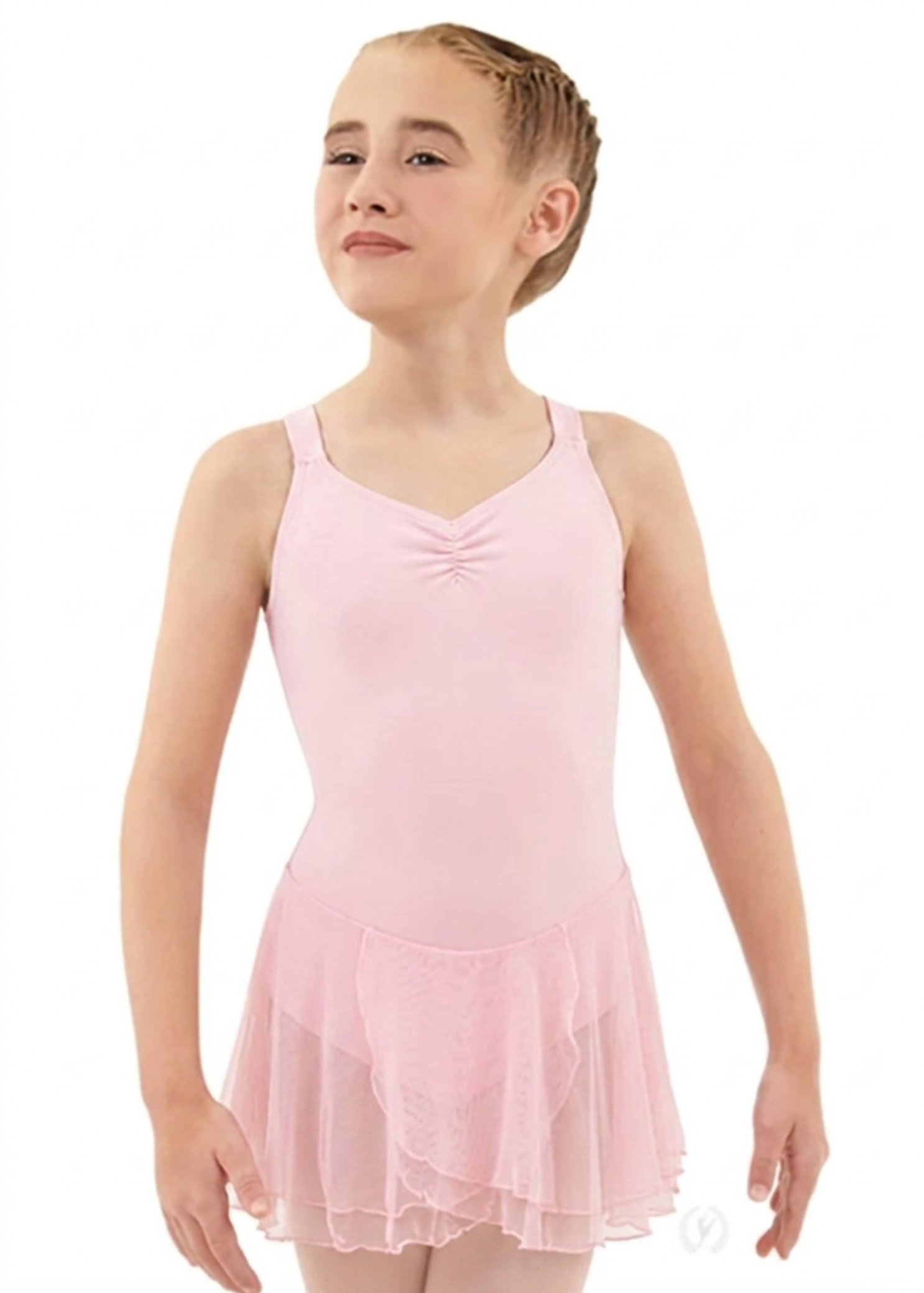 Tank Dress Pink front view