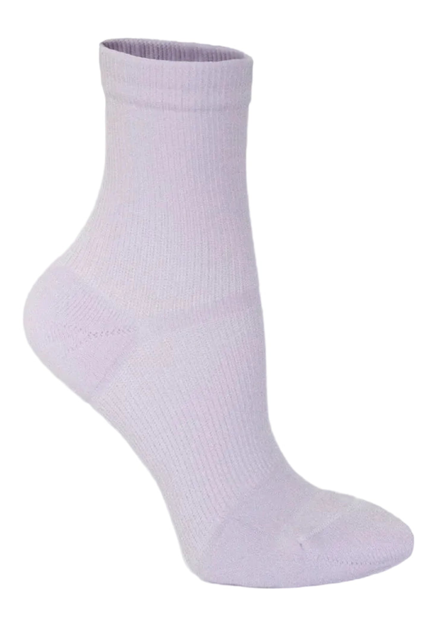 The Performance Shock Sock Lilac lifestyle view
