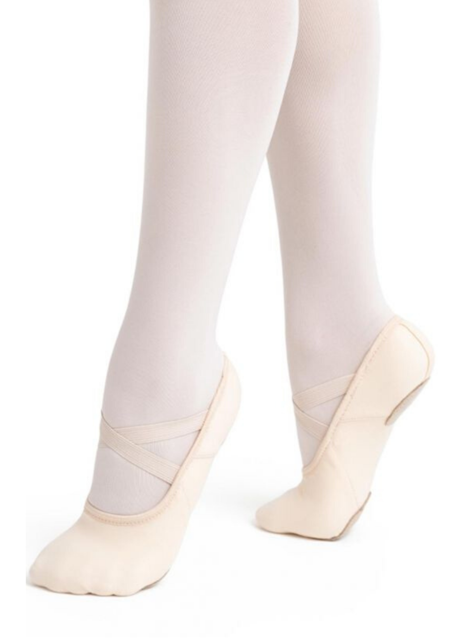 Hanami Canvas Ballet Shoe White lifestyle view 2