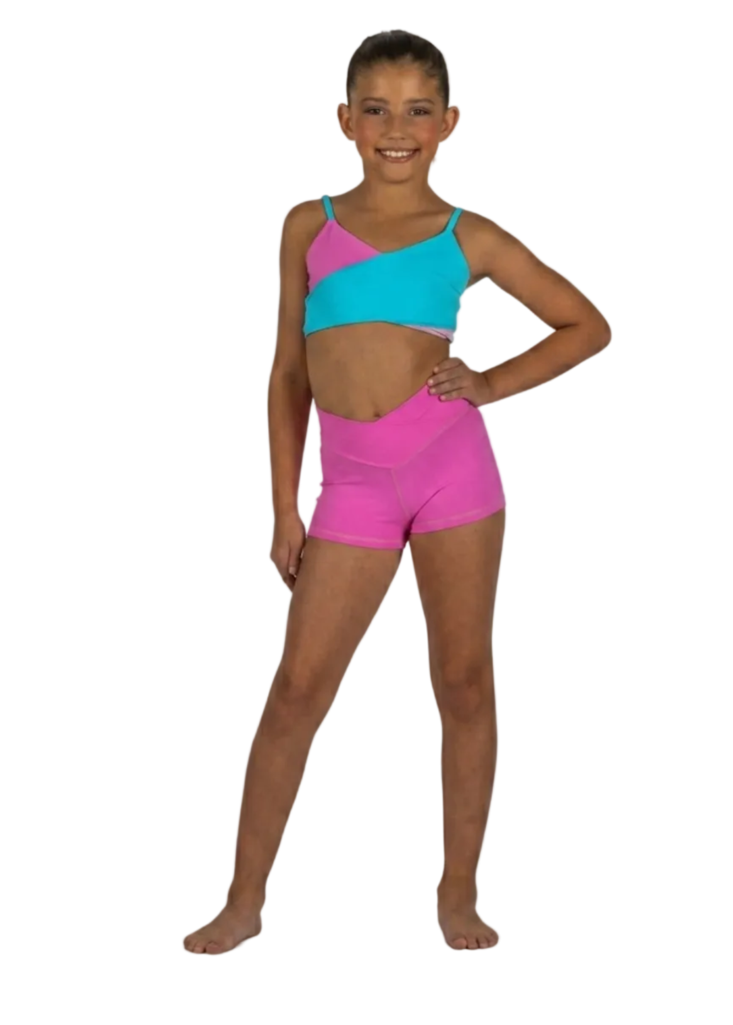 V-Cation Short Pink Pop front view