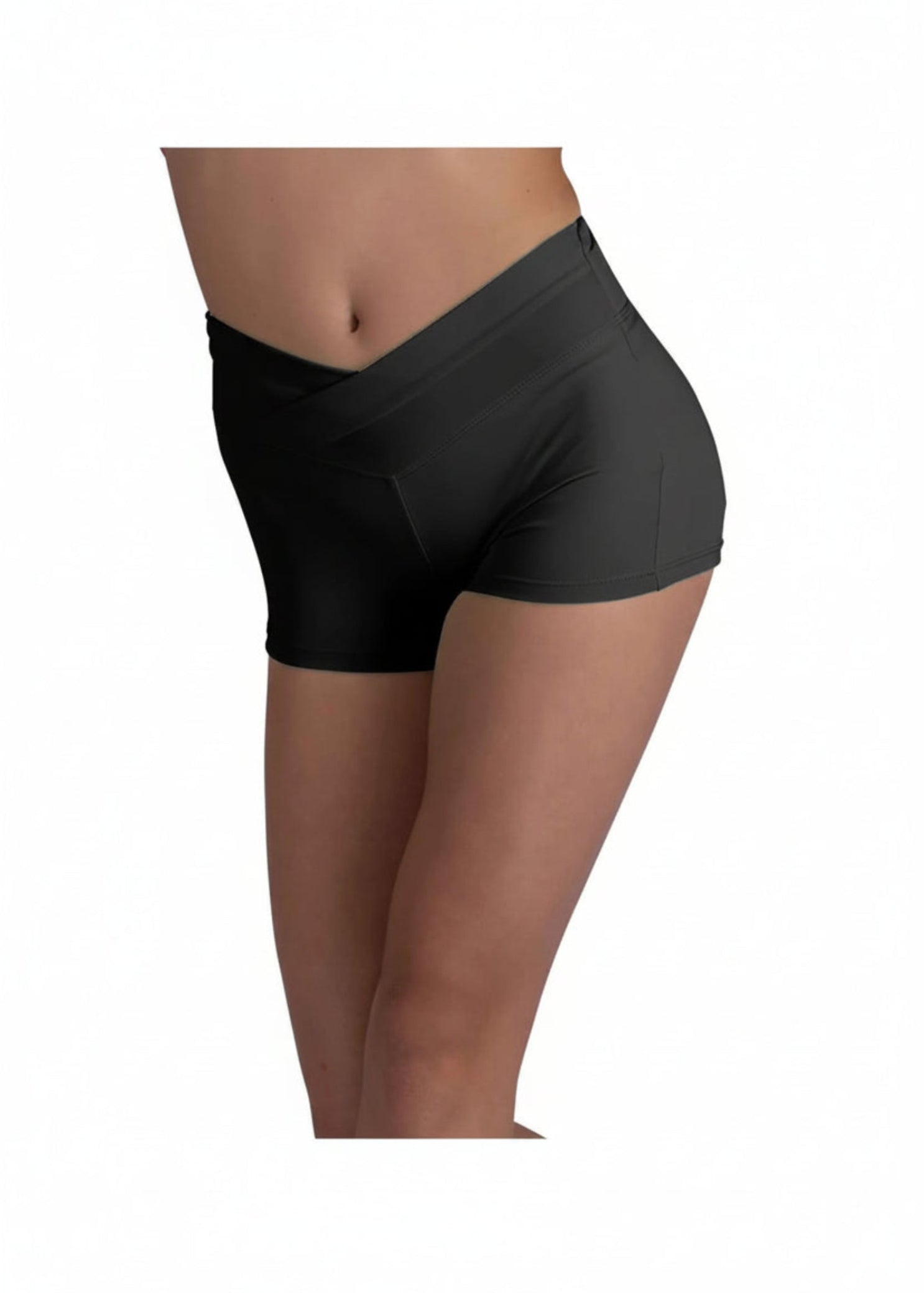 Vanna Short Black front view