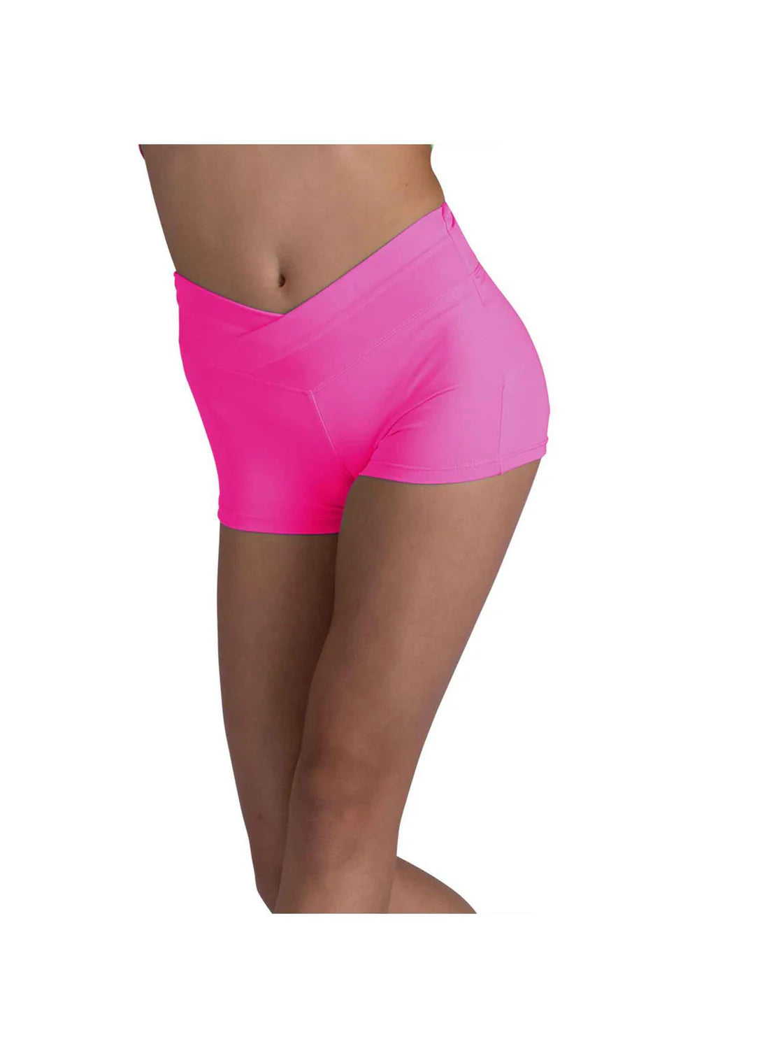 Vanna Short Neon Pink front view