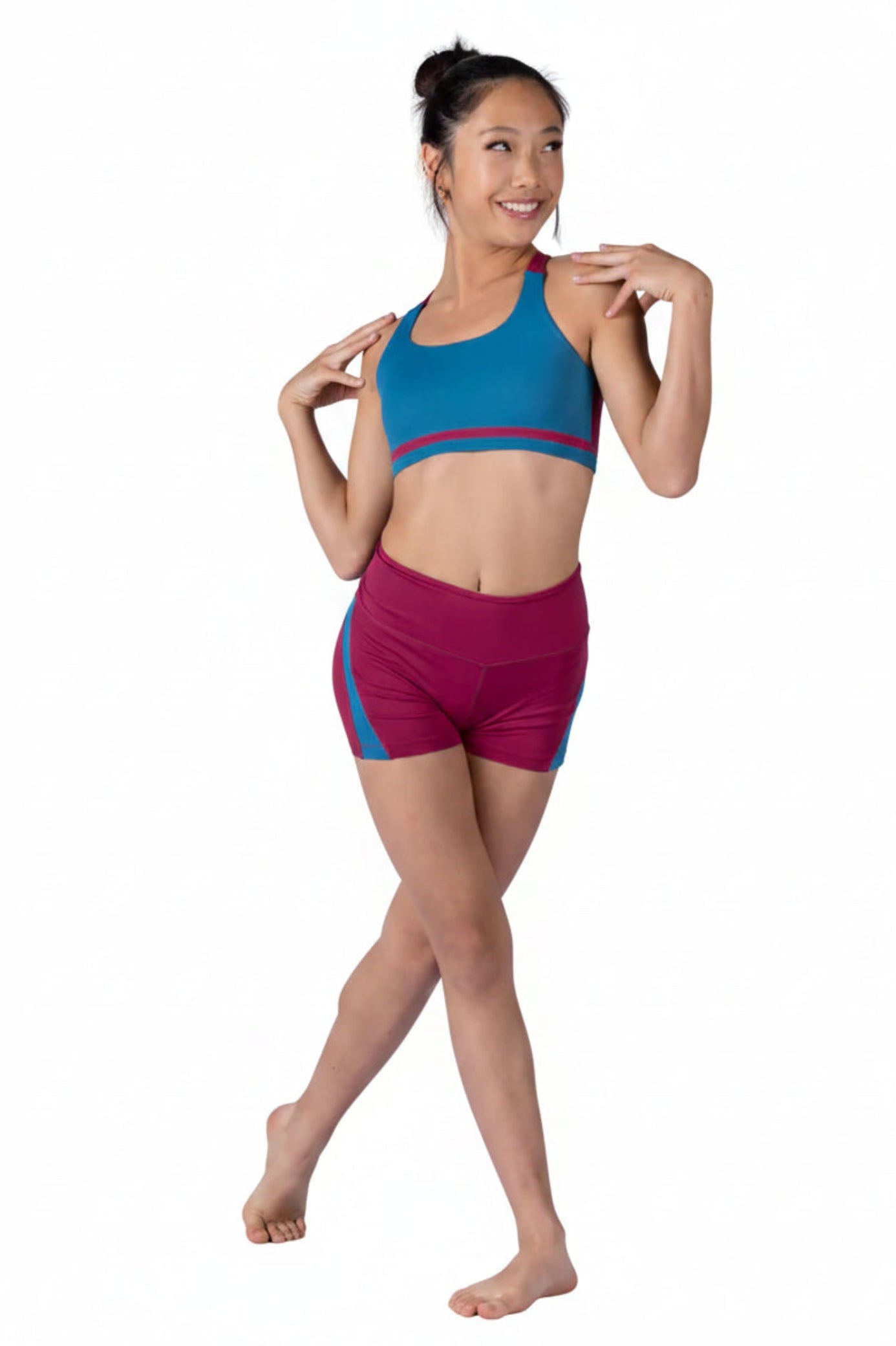 Vibe Short Cherry Pop front view
