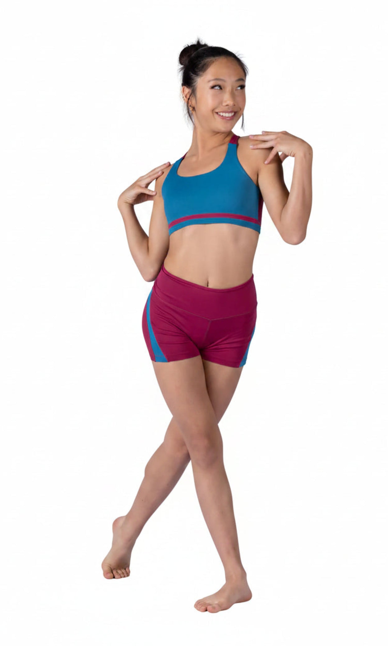 Vibe Short Cherry Pop front view