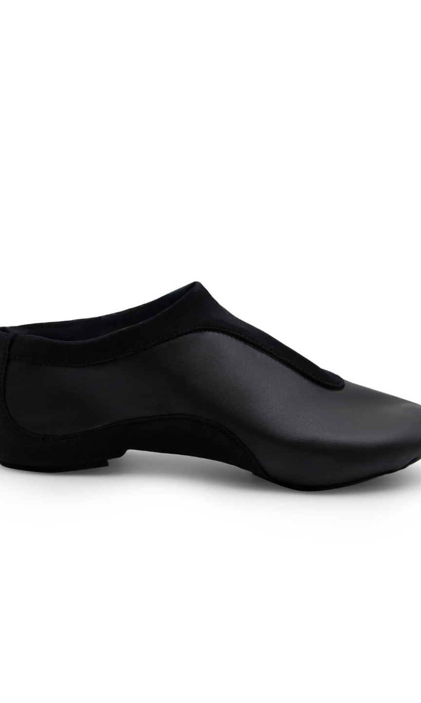 Vibe Jazz Shoe Black medial side view