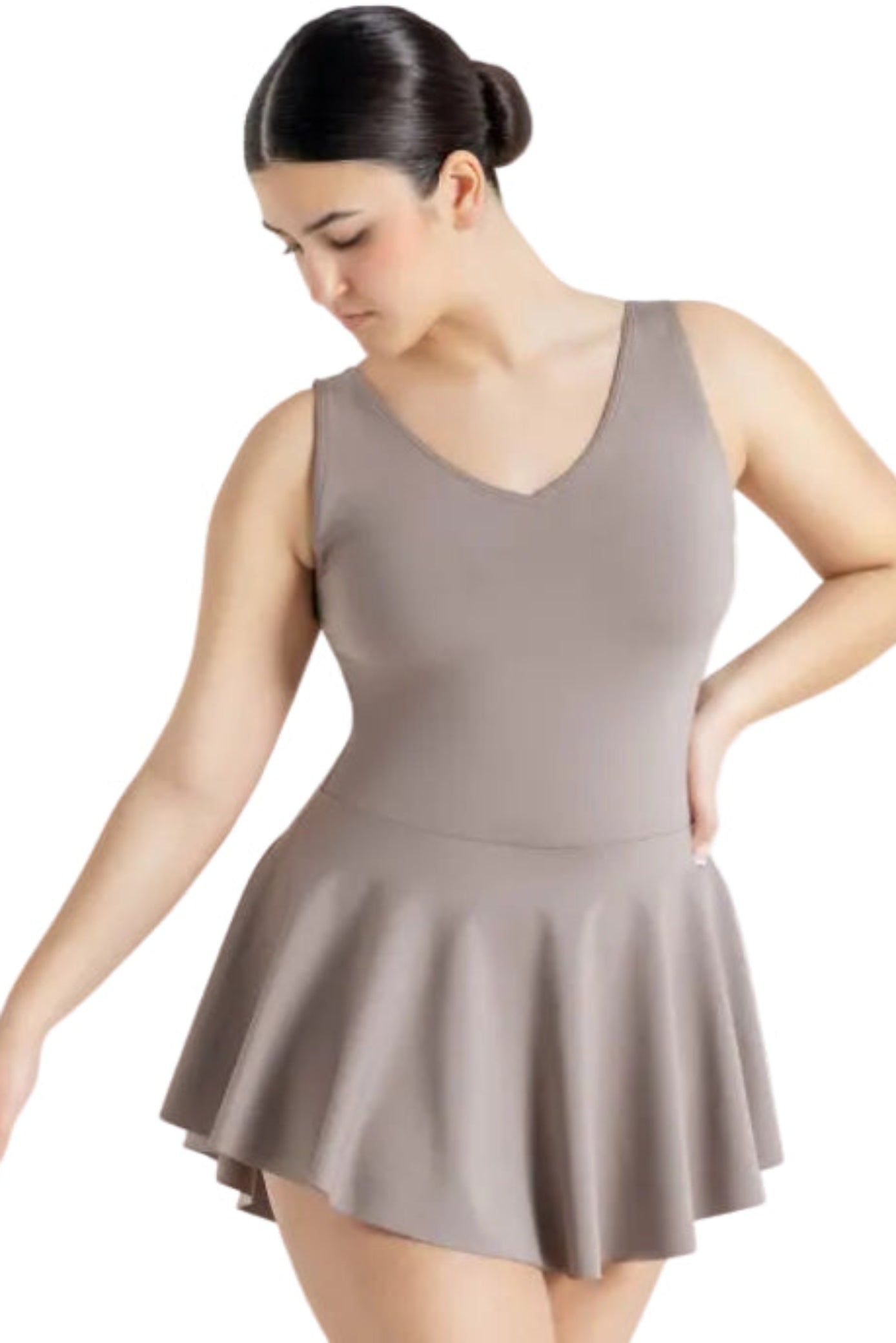 Sydney Skirt Cinder front view