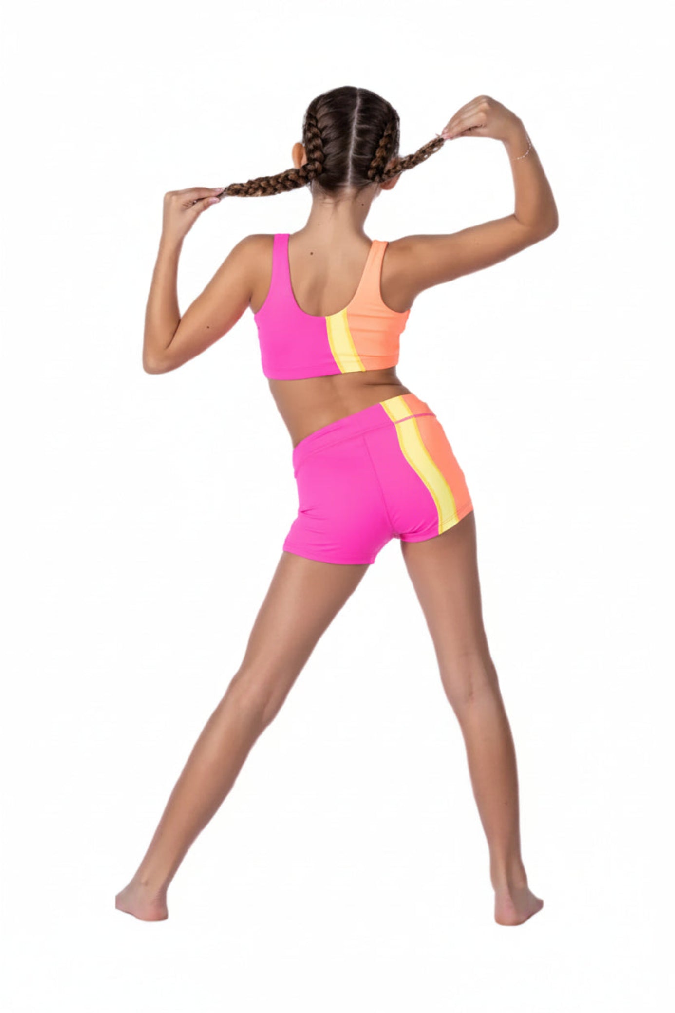 Wave Short Neon Wave back view