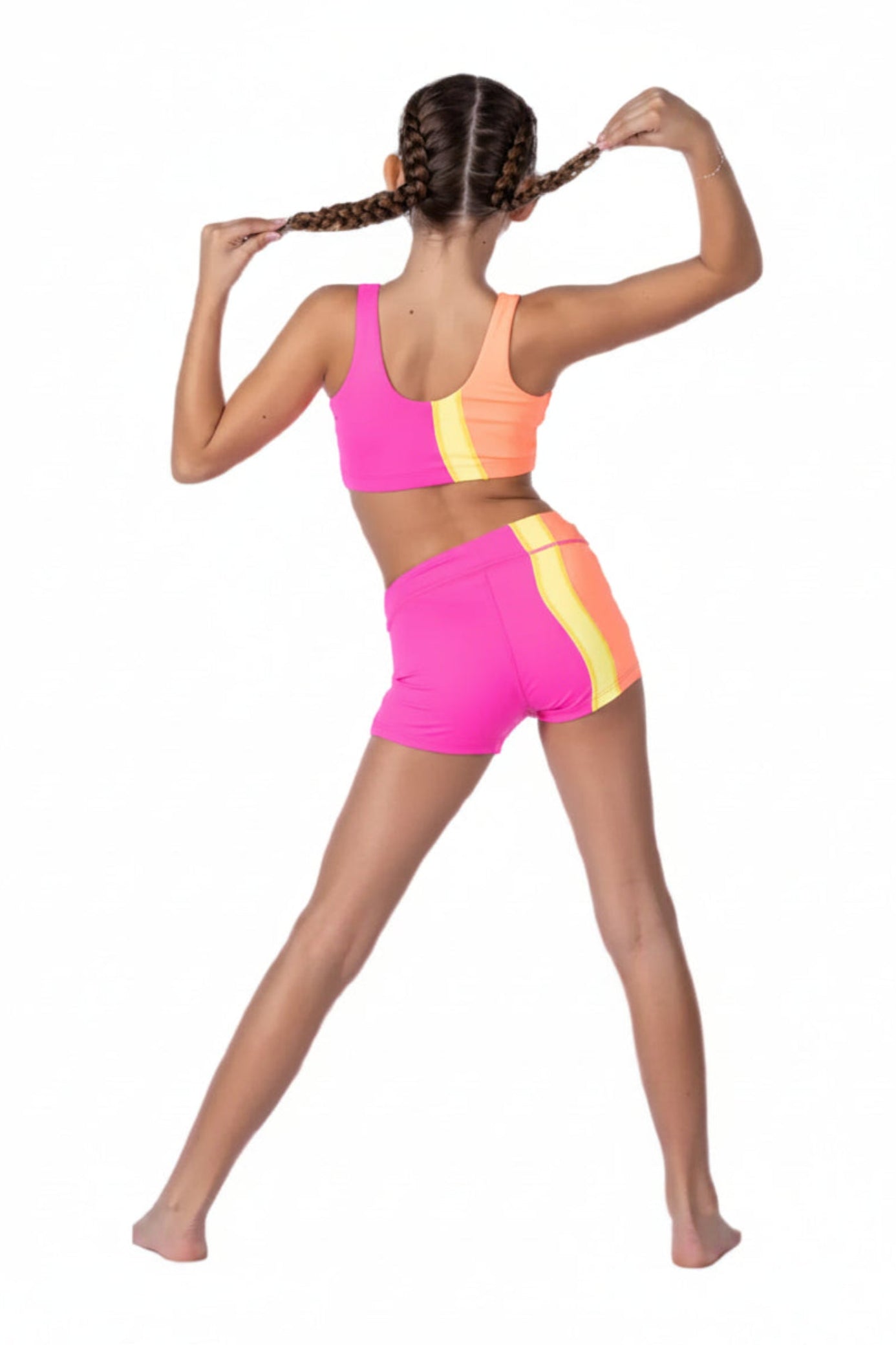 Wave Short Neon Wave back view