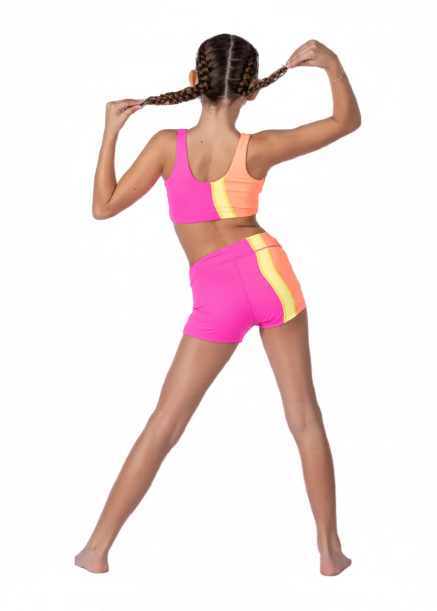 Wave Short Neon Wave back view