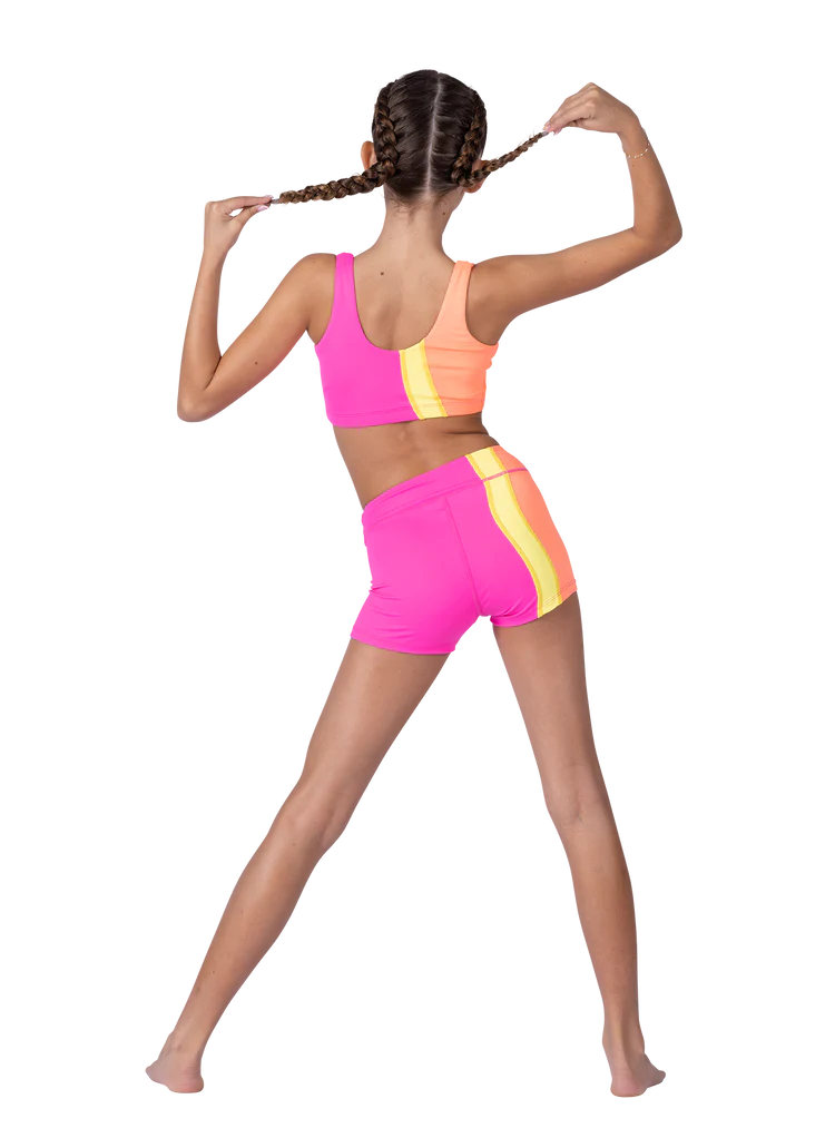 Wave Short Neon Wave back view