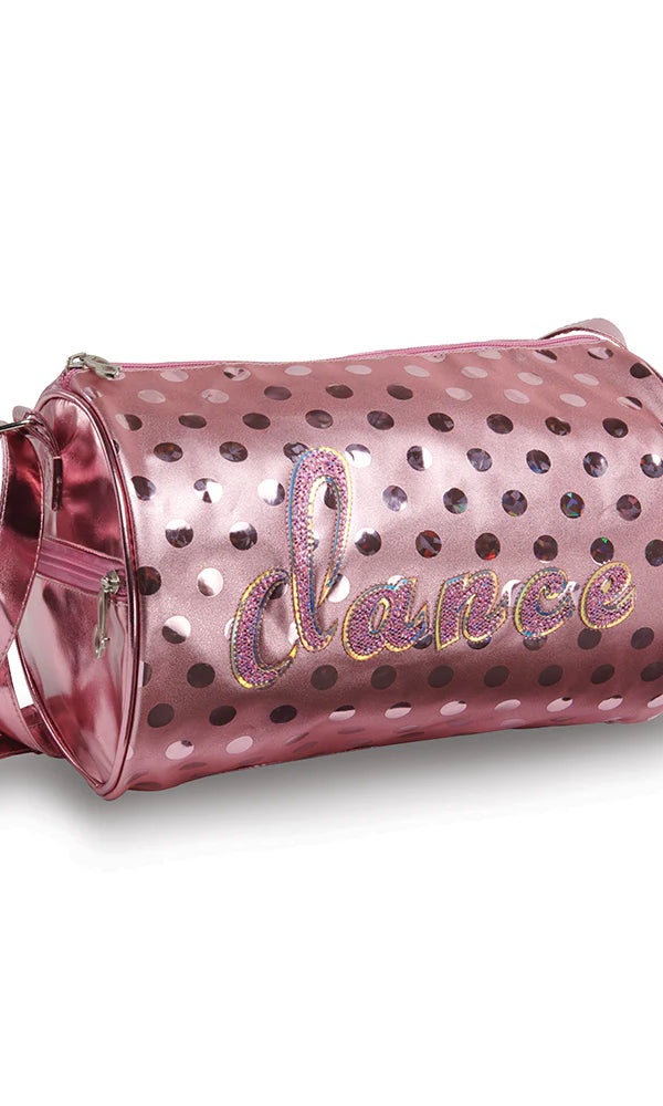 My Dance Dot Duffel – B20517 pink front view